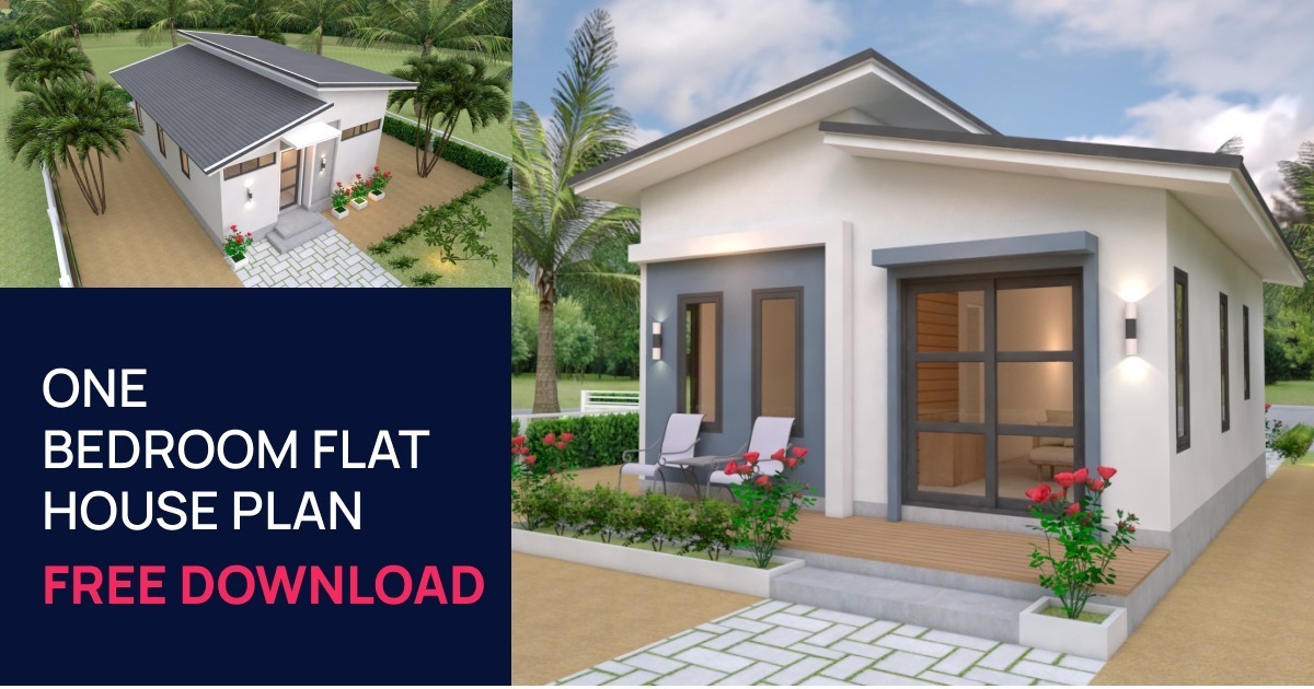 One Bedroom House Plan Download For Free