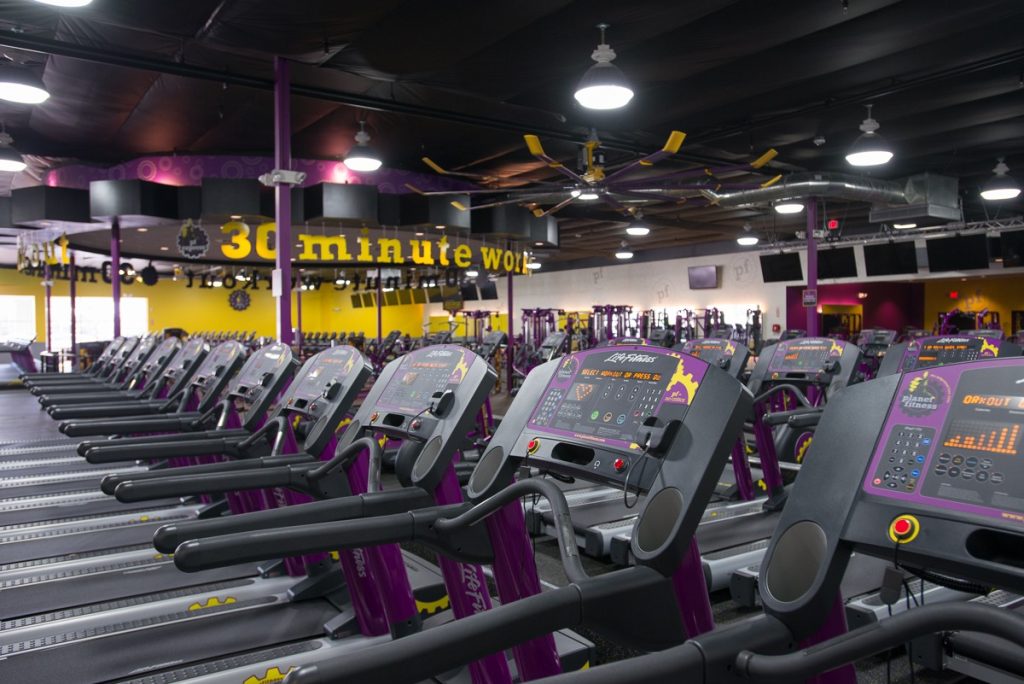 Planet Fitness Cardio Equipments 1