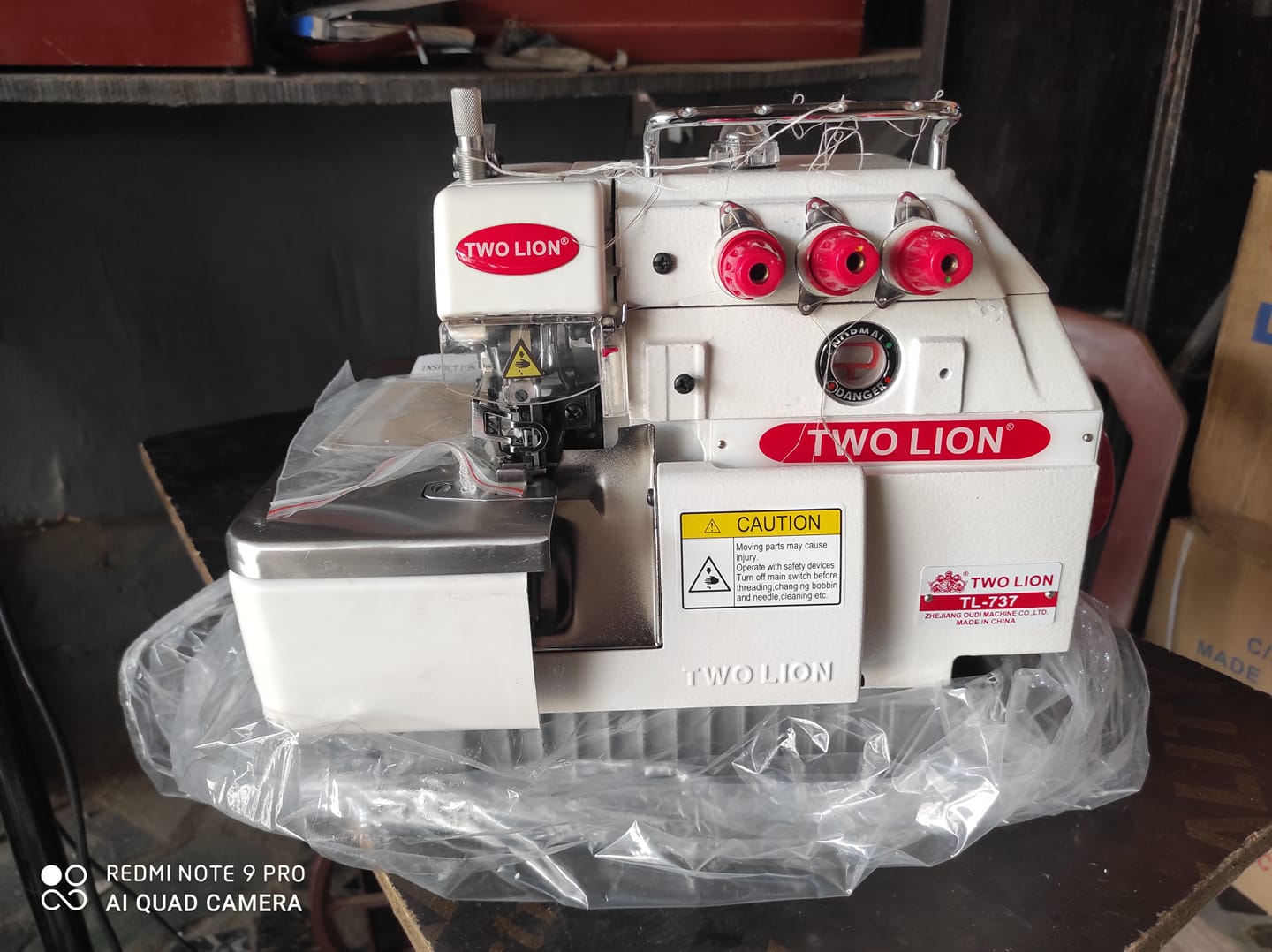 Price of Weaving Machine in Nigeria (2026): Types, Brands, Motors & Complete Buying Guide 2 Two Lion Industrial Sewing Weaving Overlock Machine 4 Threads